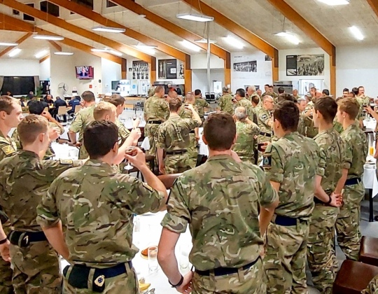 A Toast to Service: Cater Plus Supports RNZALR  Regiment